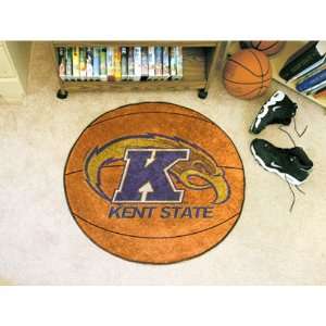  BSS   Kent Golden Flashes NCAA Basketball Round Floor Mat 