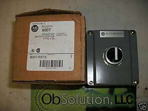 Allen Bradley 800T R3TX 800TR3TX SWITCH STATION NEW  