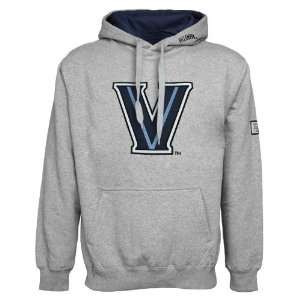  Villanova Wildcats Ash Automatic Hoody Sweatshirt (Small 