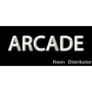  Neon ARCADE Sign   White Neon Light 