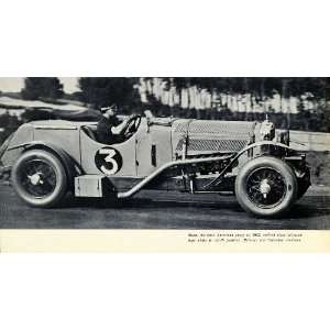  Print Antique 1932 Stutz Racing Car Brisson Cattaneo Automobile Race 