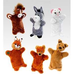  Soft Animal Hand Puppet with Adorable Expressive Face, in 