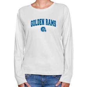  NCAA Albany State Golden Rams Ladies White Logo Arch Long 