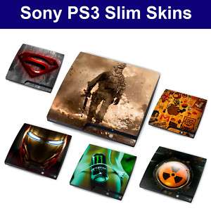 PS3 Play Station 3 SLIM skin decal vinyl PERFECT FIT  