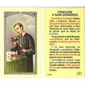 Oracion a San Gerardo Mayela Holy Card (700 081)   10 pack