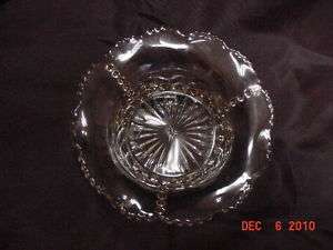 EAPG Berry Bowl   U.S. Glass Bead and Scroll c1901  