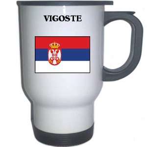  Serbia   VIGOSTE White Stainless Steel Mug Everything 