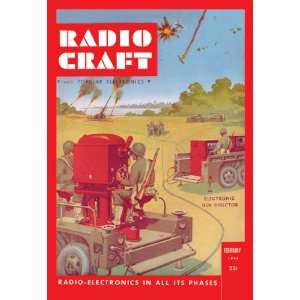  Radio Craft Electronic Gun Director 20x30 Canvas