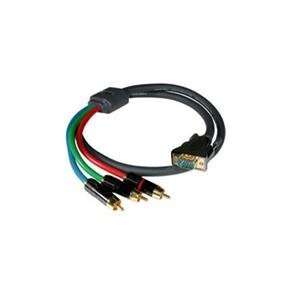   NEW 3 RCA Component to HD15 (Cables Audio & Video)