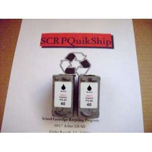  SCRP QuikShip PG40 Replacement Black Twinpack Office 