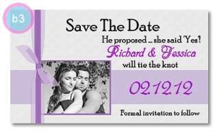 30 save the date wedding magnets favors personalized UNIQUE bridal 