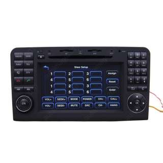   tft lcd special car navigation dvd system for mercedes benz ml class