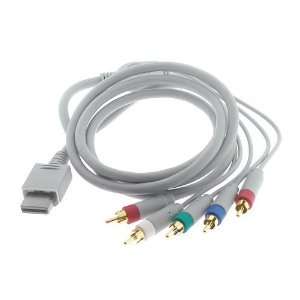  Nintendo Wii Gold Plated Component Cable   6 feet Video 