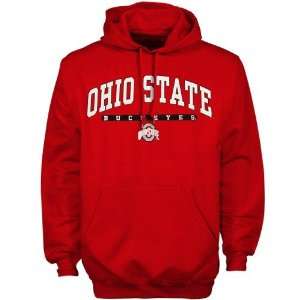 Ohio State Buckeyes Red Mascot Hoody Sweatshirt  Sports 