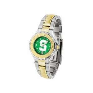  Michigan State Spartans Competitor AnoChrome Ladies Watch 