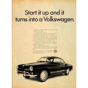  1965 Ad Volkswagen America Inc Karmann Ghia Automobile 
