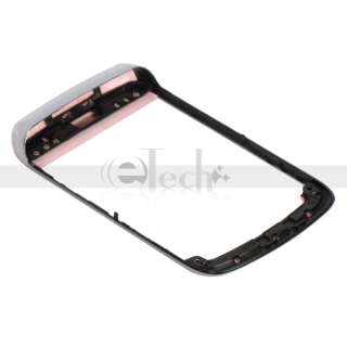   Piece Housing Cover for Blackberry Bold 9700 Pink+Silver 