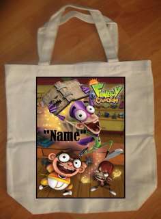 Fanboy and Chum Chum Personalized Tote Bag   NEW  