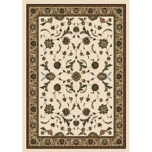 Signature Collection Isfahan Opal Floral Nylon Area Rug 7.70.