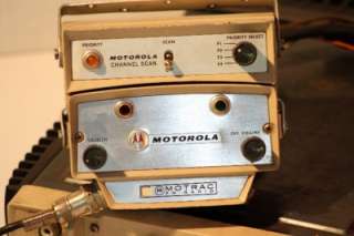   Motorola Motrac FM   two way radio system   w/ 4 channel priority scan