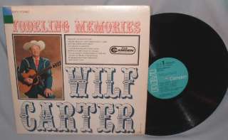 LP WILF CARTER Yodeling Memories VG+  