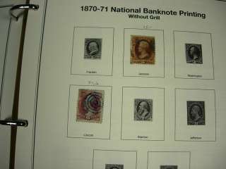 US, One mans Stamp Collection in Mystic Heirloom albums( 2000s)No 