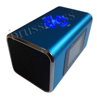Rechargable LED LCD Screen USB SD/TF Card FM Speaker for Phone PC Ipod 