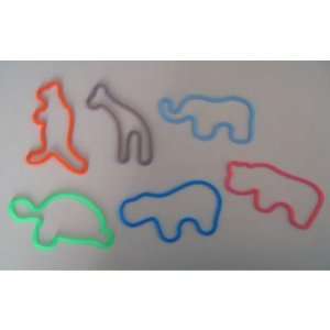  Shaped Silicone Bracelets   Zoo Case Pack 144 Toys 