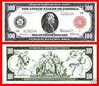 Replica $100 1914 FRN Red US Paper Money Currency Copy