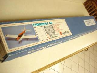 GREAT PLANES CHEROKEE 40 R/C MODEL AIRPLANE KIT **  