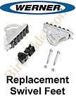   26 3 Replacement Shoe / Feet Kit   Aluminum Extension Ladder Parts