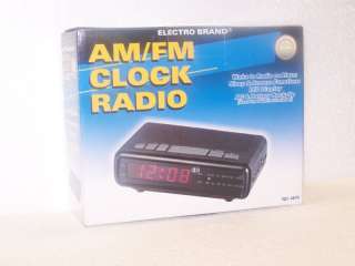 BRAND NEW AM/FM CLOCK RADIO MODEL 4610  