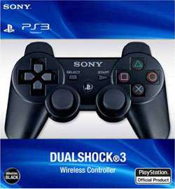 PS3   DualShock 3 Controller Black  