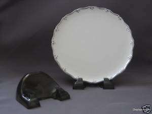 12 Plate Stands, China, antique, dinnerware  