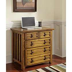 Home Styles Arts and Crafts Cottage Oak Expand a desk  