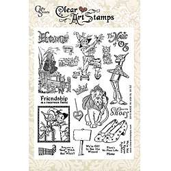 Crafty Secrets Wizard of Oz Large Sheet Clear Art Stamps