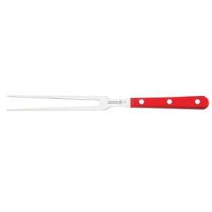  5100 Series Red Carving Fork with Straight Tines Kitchen 
