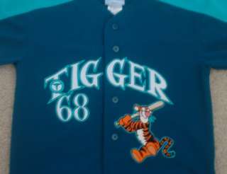 Embroidered Disneyland Tigger Baseball Jersey Youth M  