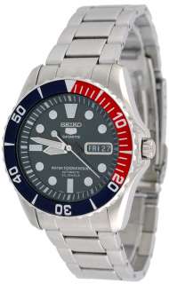   SNZF15 SNZF15K1 Mens Stainless Steel 100M Dive Automatic Watch  