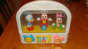 Mattel Disney Baby Toy Mickey Minnie & Donald 9 1/2  