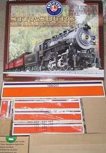 Lionel New 6 30133 Strasburg Rail Road Steam passenger  