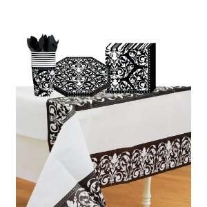  Formal Affair Octagonal Party Supplies Pack Including 