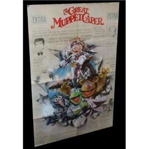   Great Muppet Caper ORIGINAL MOVIE POSTER THE MUPPETS 