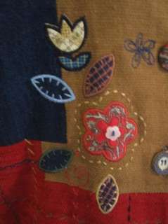   Koret City Blues Denim Patchwork Jacket Embroidery Designs  