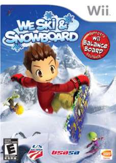 Wii   Ski and Snowboard  