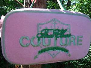 Juicy Couture Travel Cosmetic Case New Crystal Pink  