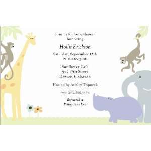  Safari Birthday Party Invitations Toys & Games