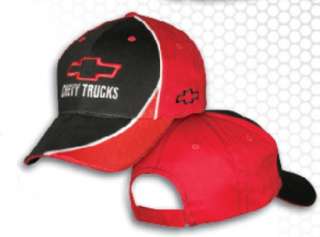 Chevrolet Chevy Trucks Bow Tie Hat Cap Black/Red NWT  