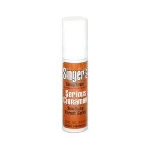 Herbs Etc. Singers Saving Grace Throat Spray Serious Cinnamon .25 oz