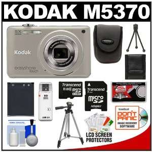  Kodak EasyShare Touch M5370 Digital Camera (Silver) with 